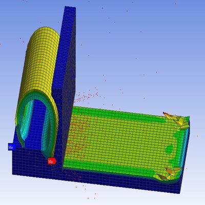 Simulation of Machining with Planar using Ansys Workbench