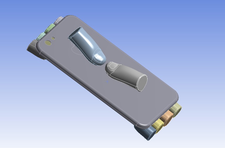 Simulation of Bending of an iPhone using ANSYS Workbench