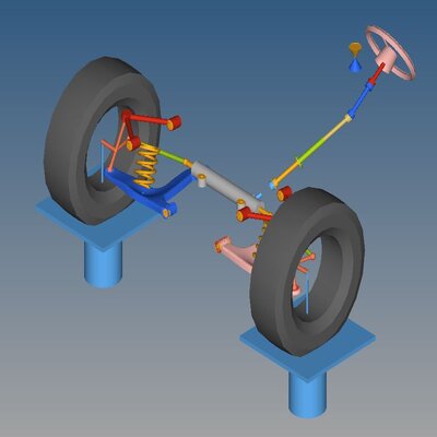 Flex body analysis on the LCA of a Suspension