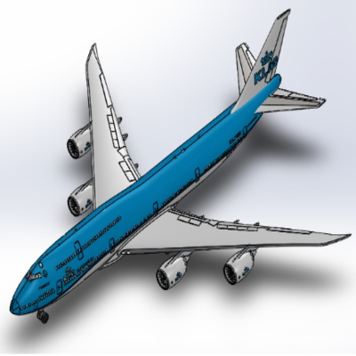 Modelling Boeing 747 Using SolidWorks