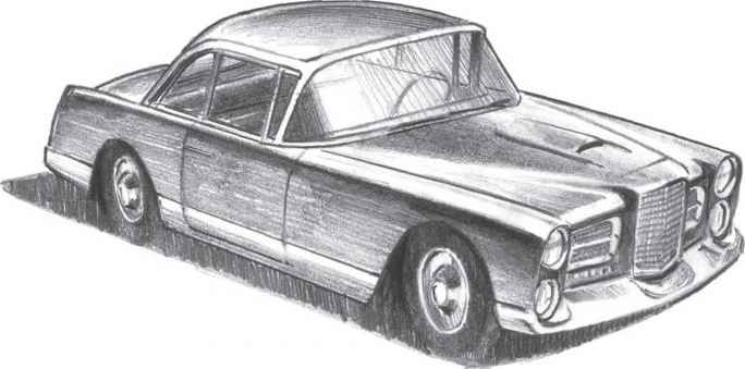 Learning from a Master: How to Draw Cars Now